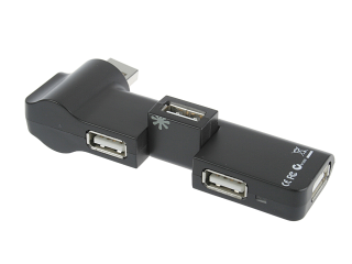 Illustration for article titled Brando USB Hub, For Plugging Every Which Way